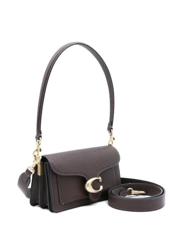 Coach 20 Tabby Pebbled Mini Bag | Brown | FARFETCH