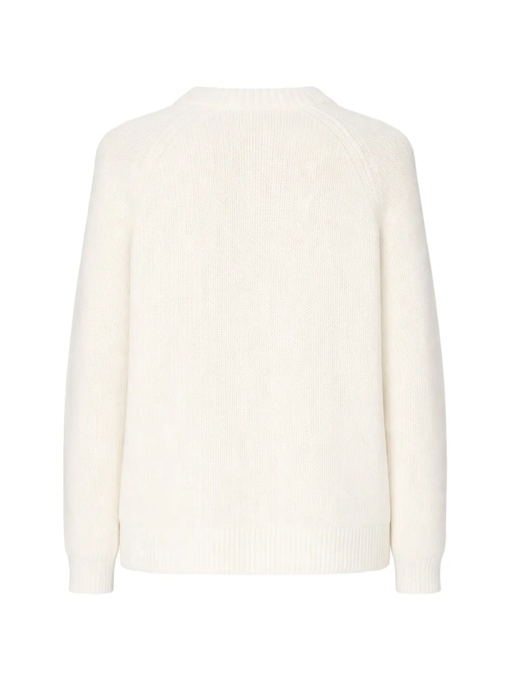 Jenni Kayne Ribbed Knit Cotton Sweater - Neutrals 