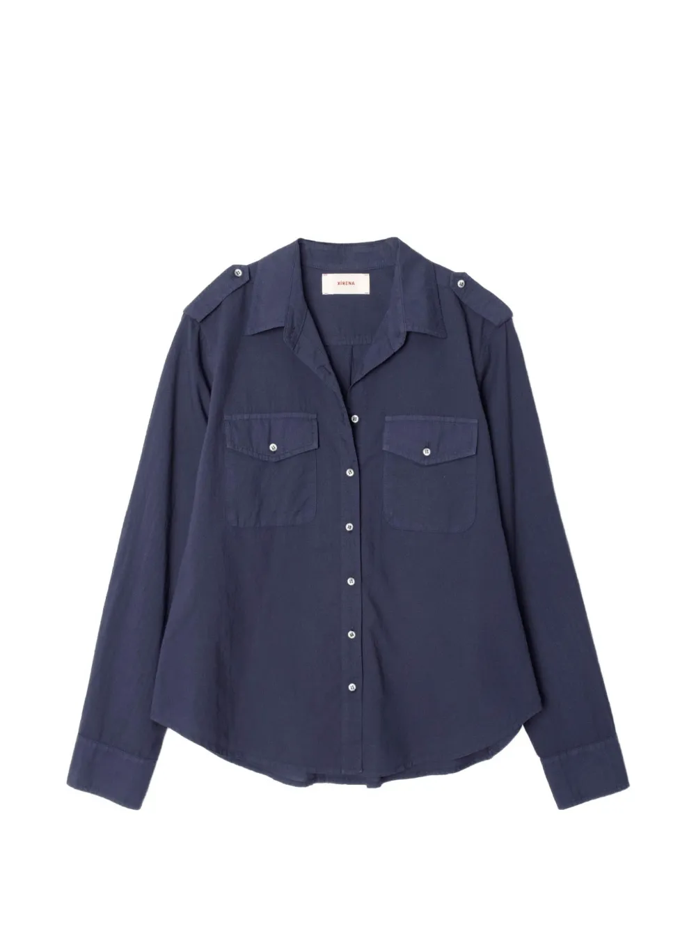 Xirena flap-pocket buttoned shirt - Blu