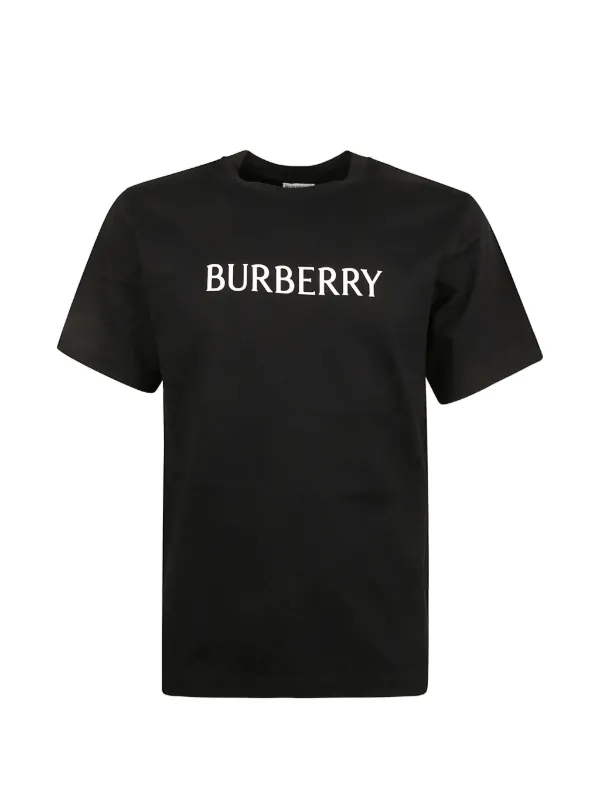 BURBERRY - バーバリー BURBERRY Logo Print Cotton T-shirt 34104329_65076091_600.jpg