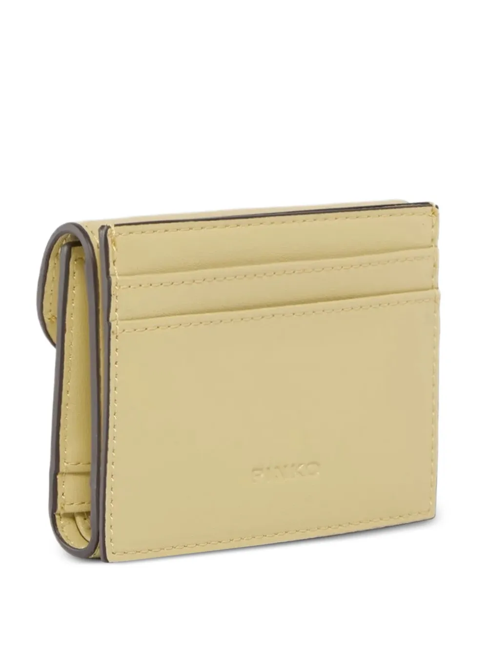 PINKO Portemonnee met logo Beige