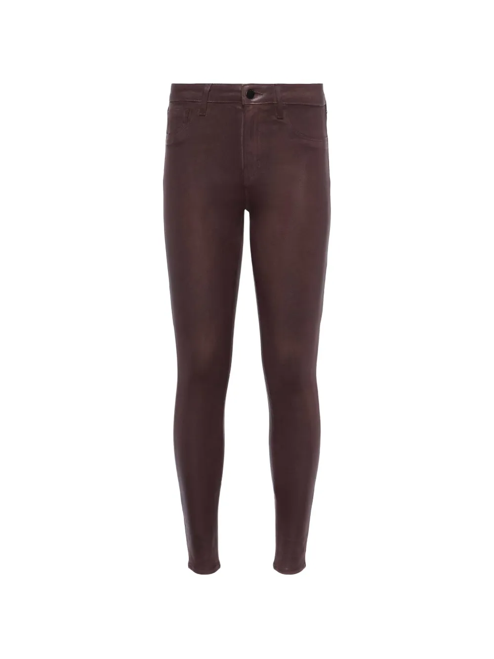 L'Agence Marguerite high-rise skinny trousers - Braun