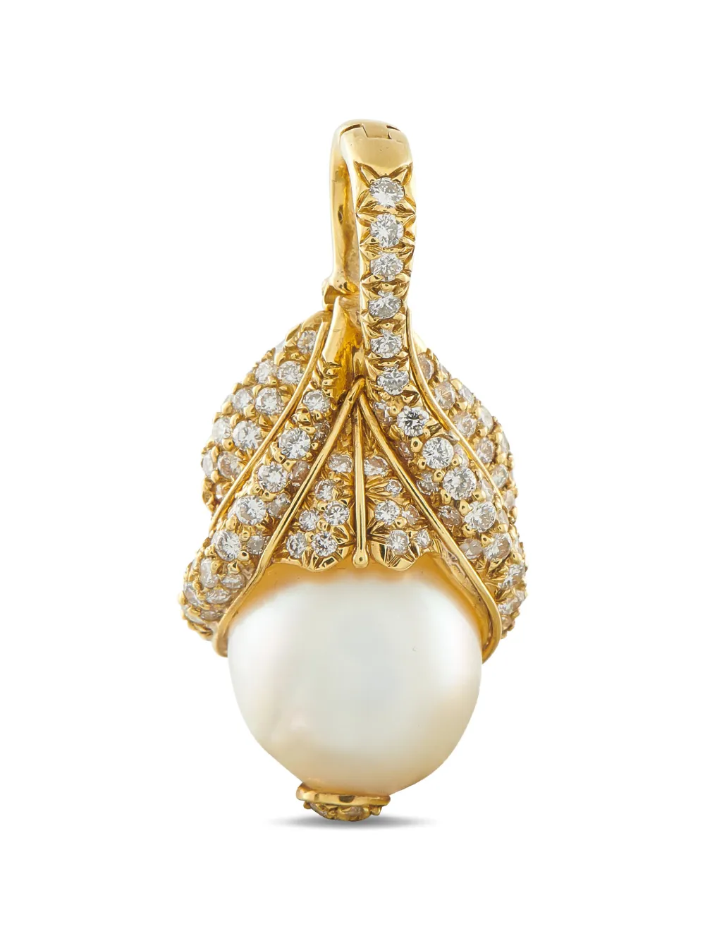LB Exclusive diamond and pearl pendant - Oro