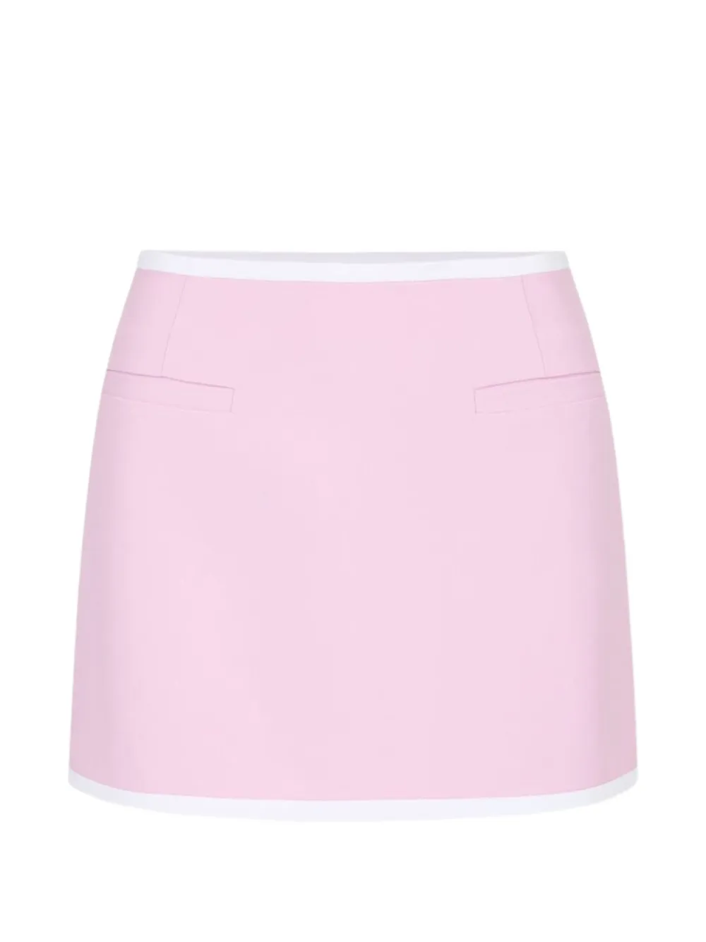 Iceberg contrasting-edges mini skirt - Rosa