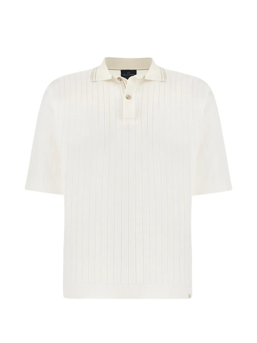 Paul & Shark ribbed polo shirt - Bianco