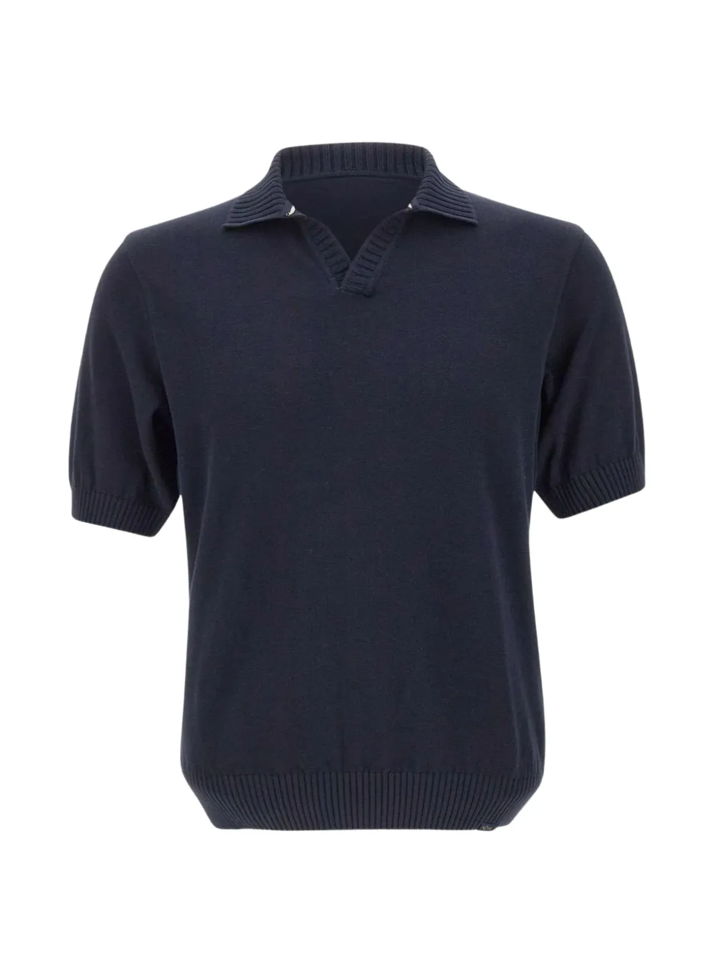 Paul & Shark short-sleeved knitted sweater - Blu