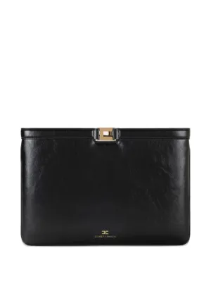 Furla Leather Clutch | Black | FARFETCH