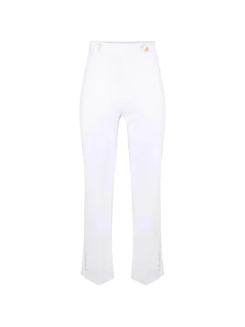 Elisabetta Franchi pantalones acampanados con detalles