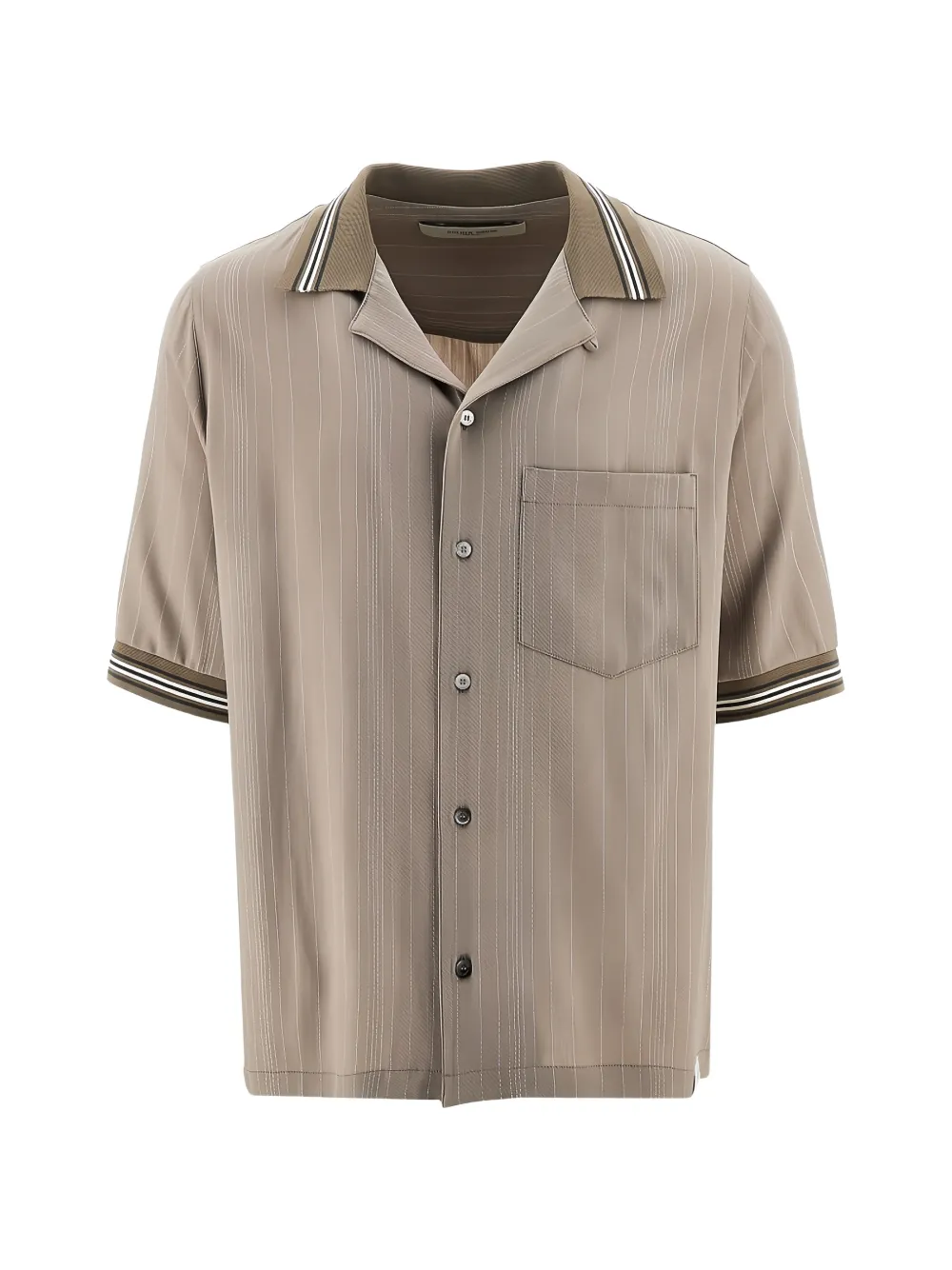 Golden Goose striped shirt - Toni neutri