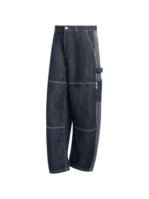 adidas logo-detail jeans