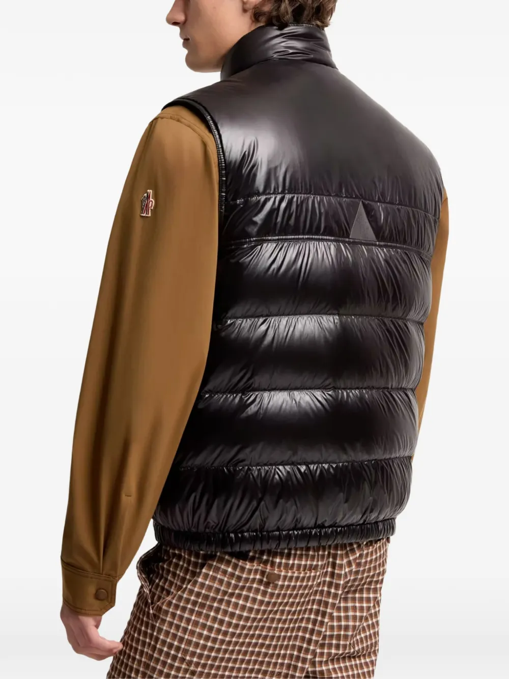 Moncler Grenoble Bodywarmer met rits Zwart