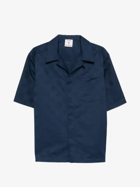 Casablanca monogram-print shirt