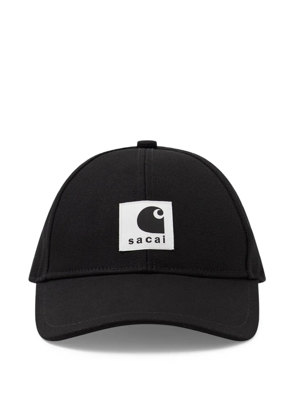 Carhartt WIP X Sacai logo patch cap - Nero