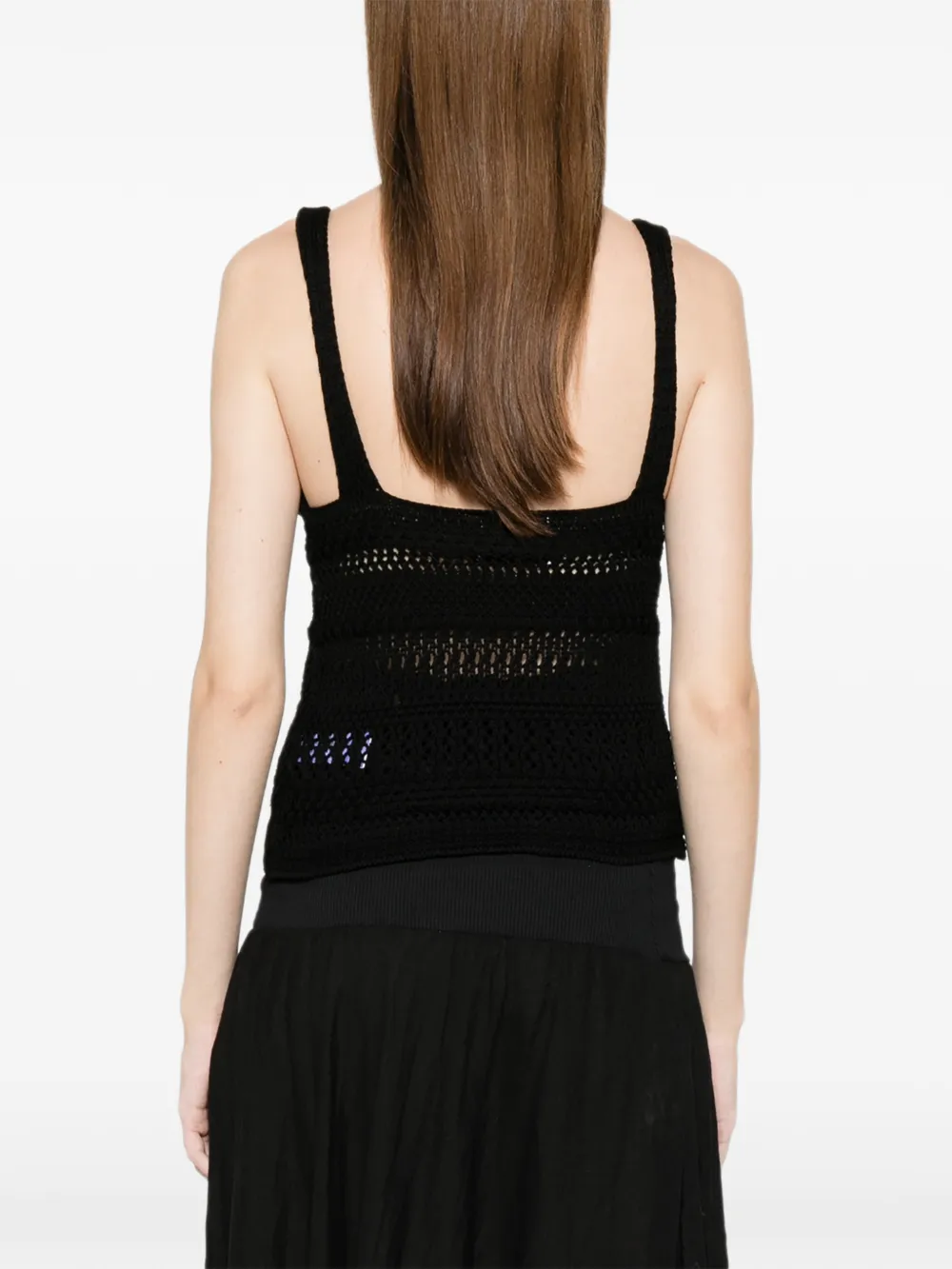 Crochet V-Neck Top