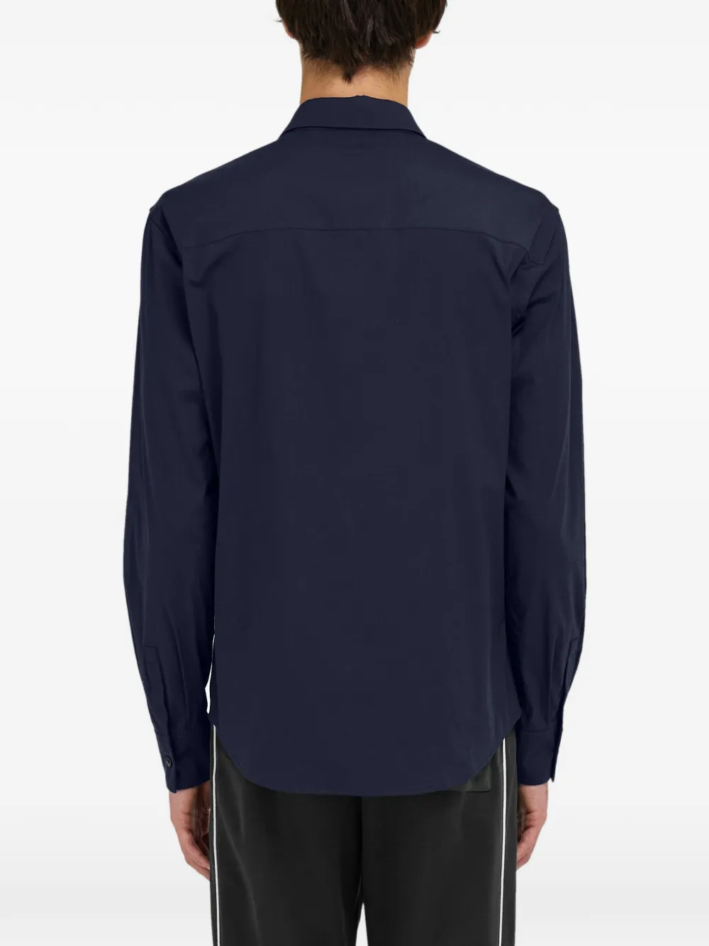 Ferragamo Getailleerd overhemd Blauw