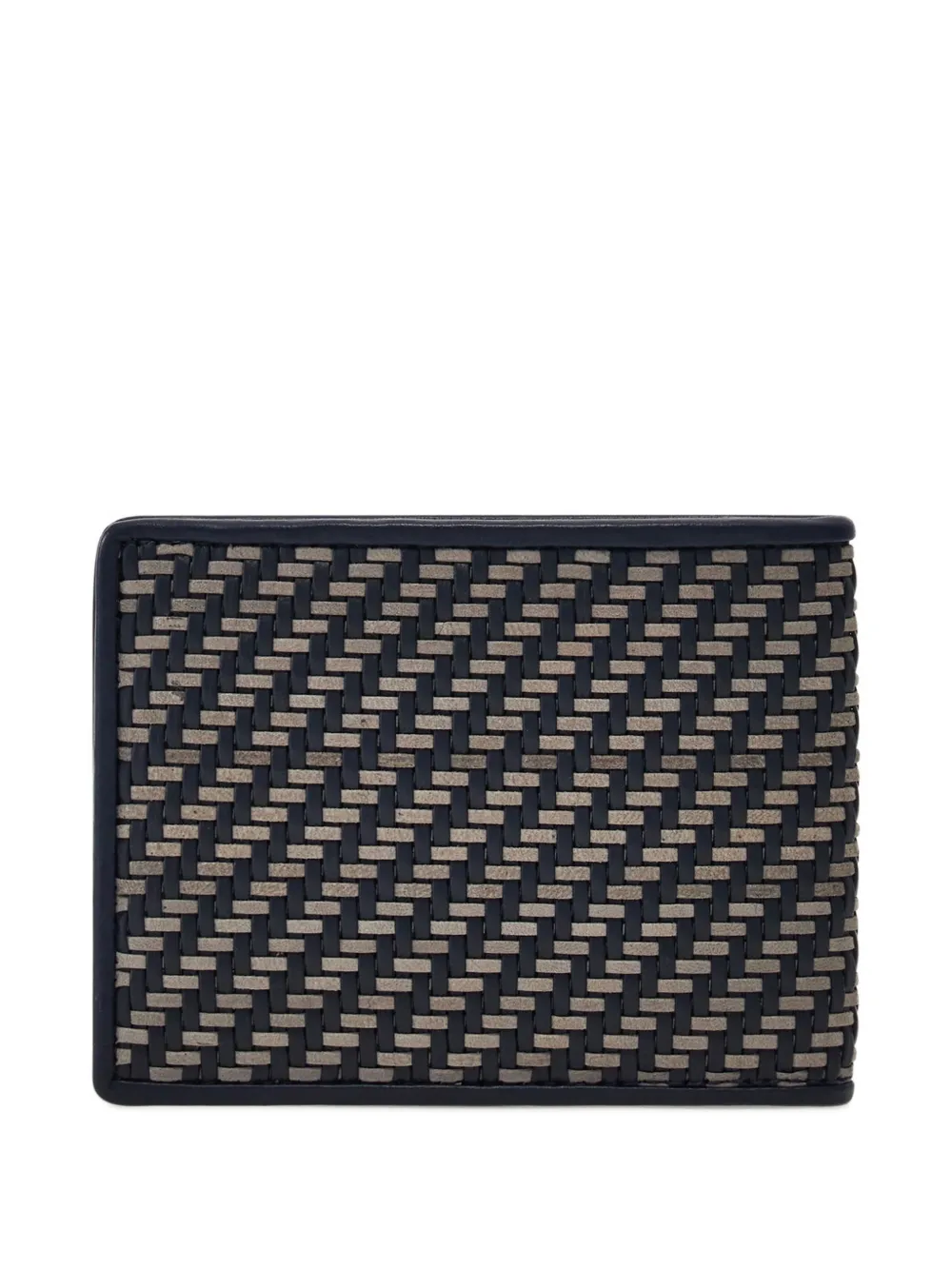  Ferragamo Wallet With Lattice - Blue 