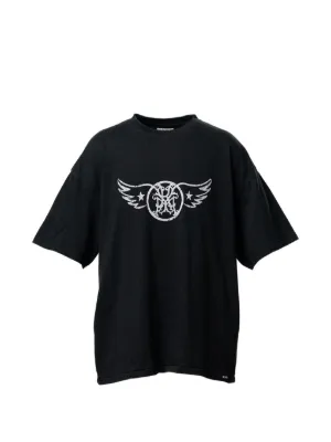 KAMIYA graphic-print t-shirt | Black | FARFETCH ZA