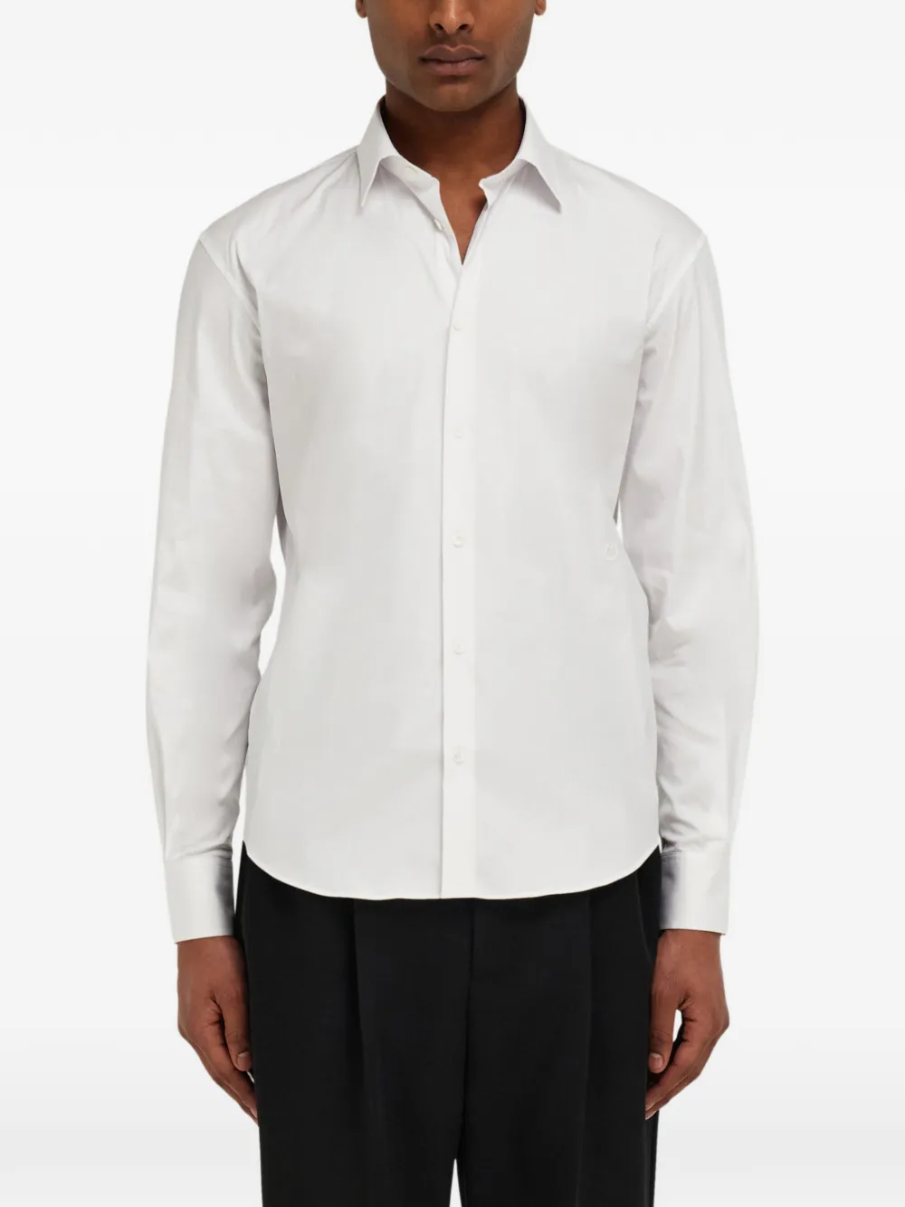 Ferragamo Button-down overhemd Wit