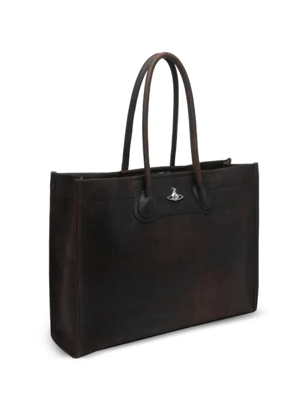 Vivienne Westwood Troy Tote Bag | Brown | FARFETCH