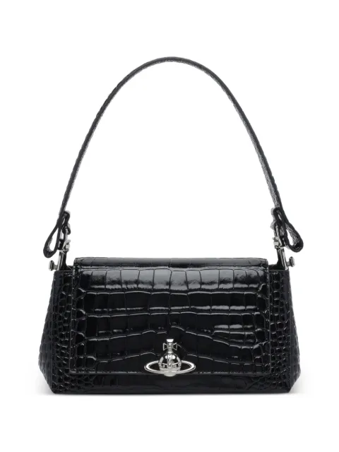 Vivienne Westwood medium Hazel logo-plaque shoulder bag