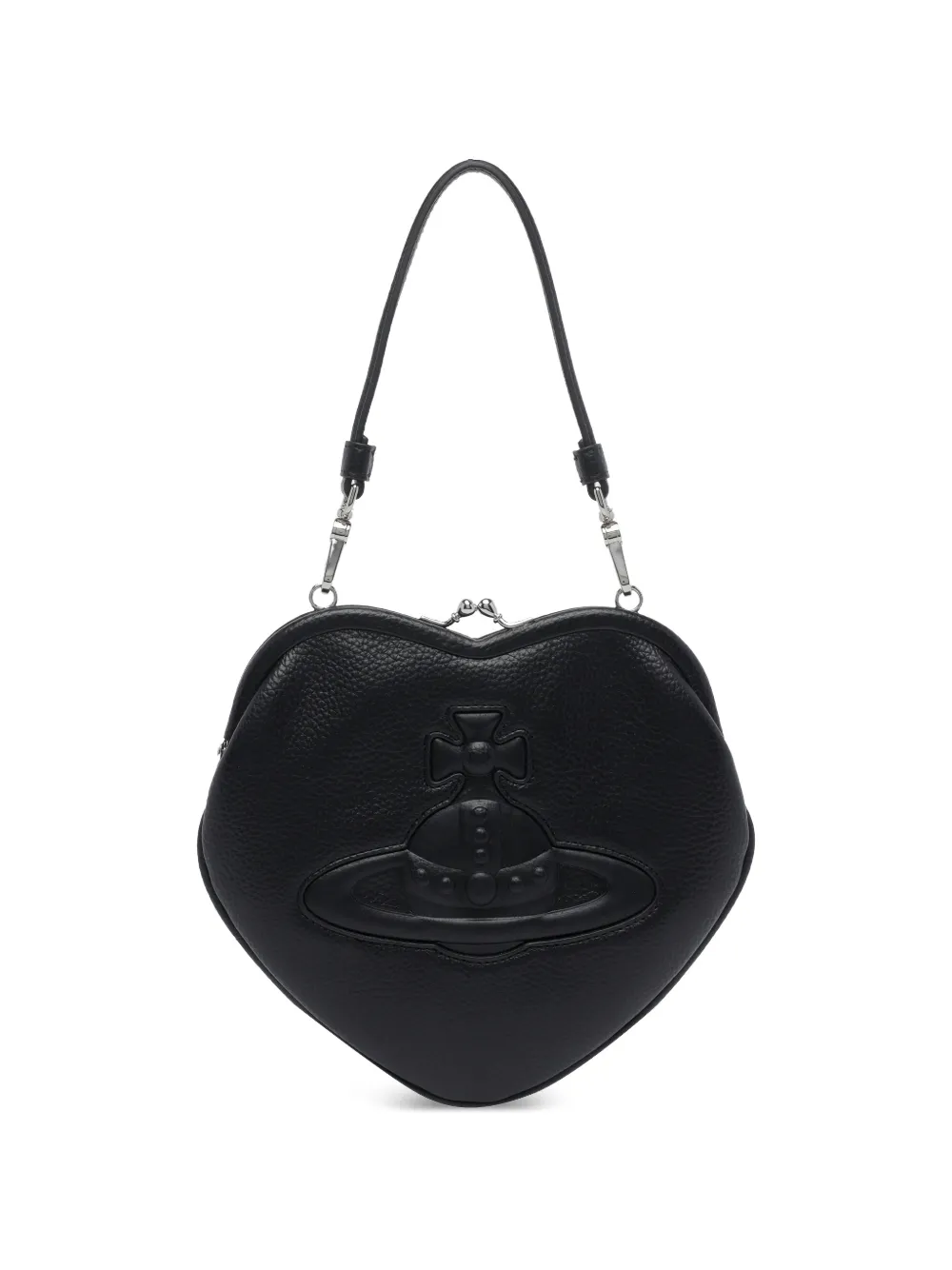 Vivienne Westwood Belle heart shape mini bag - Nero