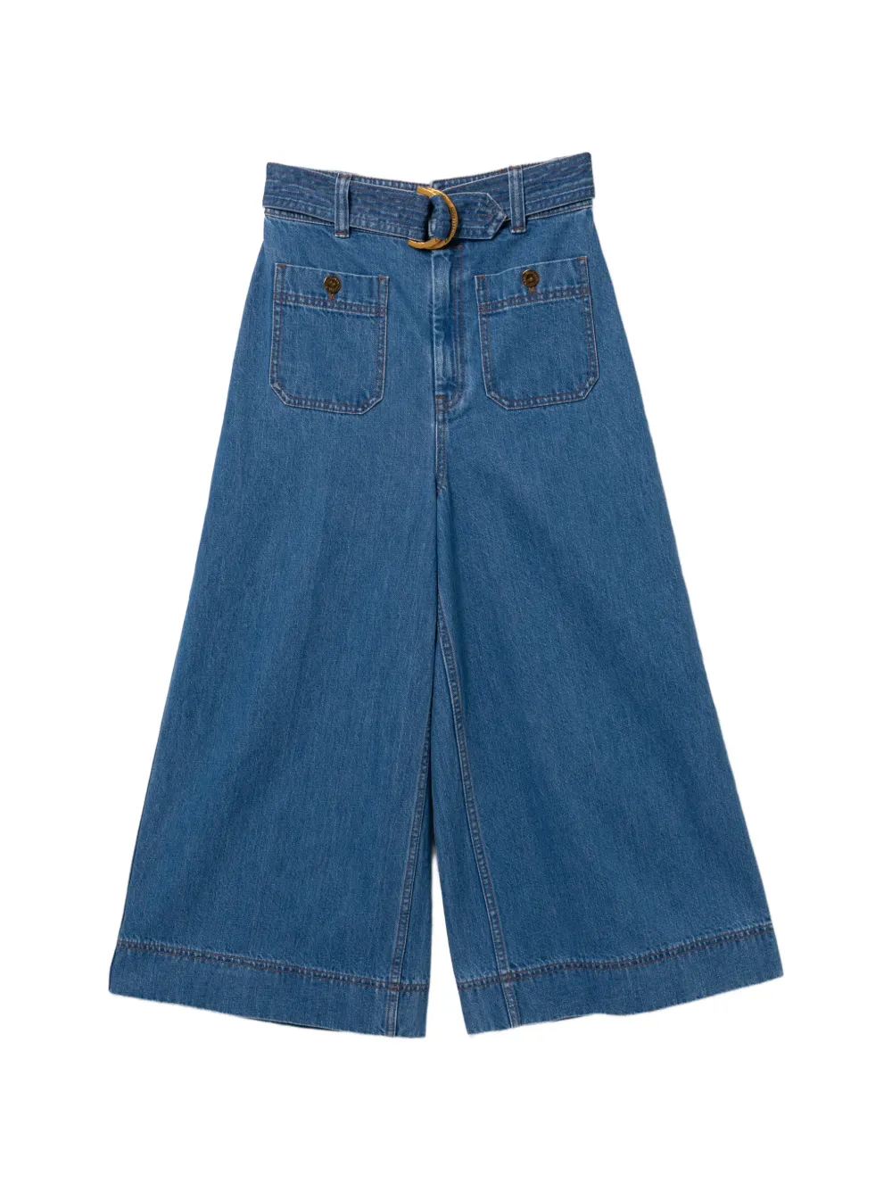 ZIMMERMANN Jeans culottes - Blu