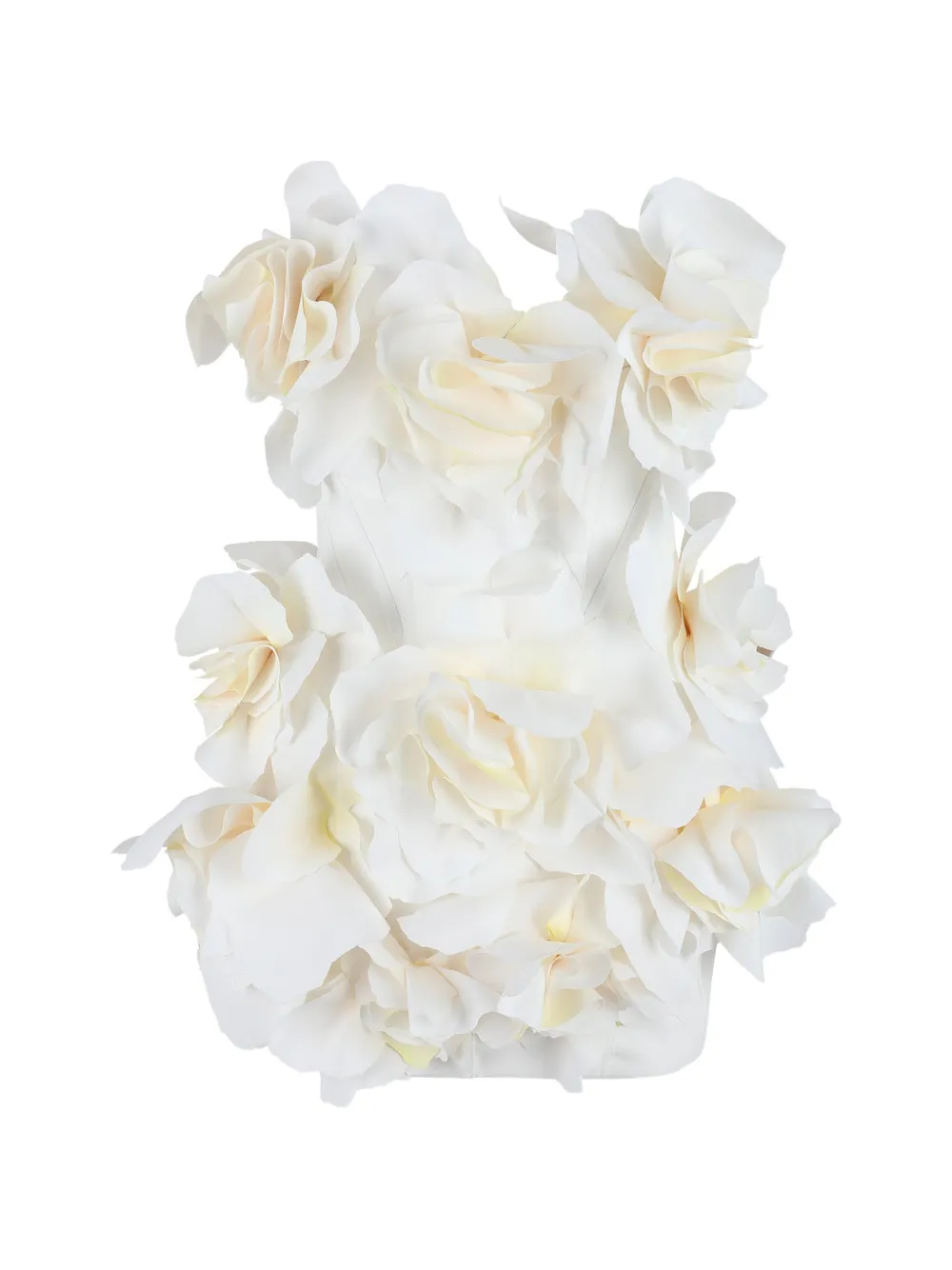 Acler Abito corto Jackhill a fiori - Bianco