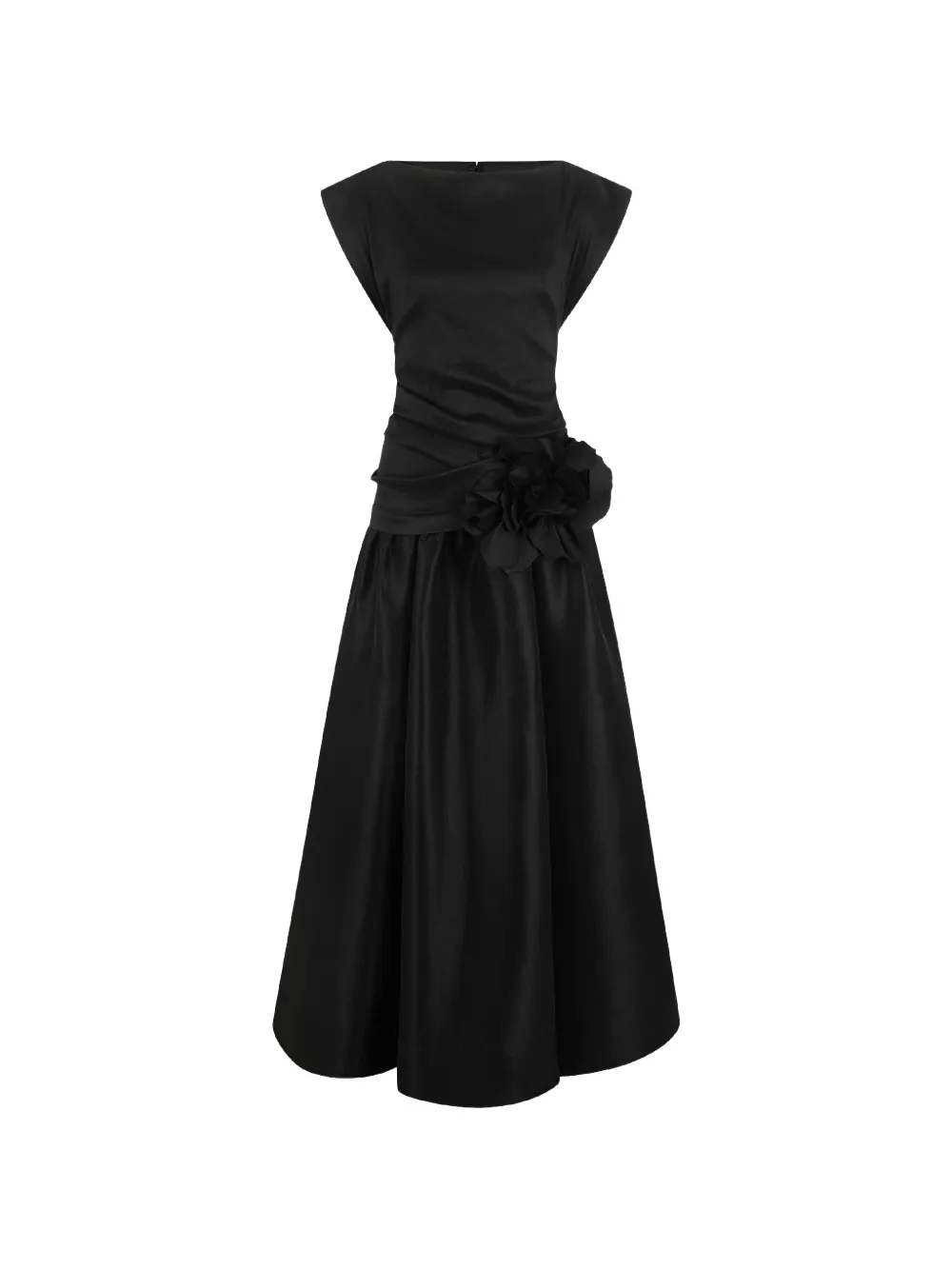 Delph flower-embellished maxi dress