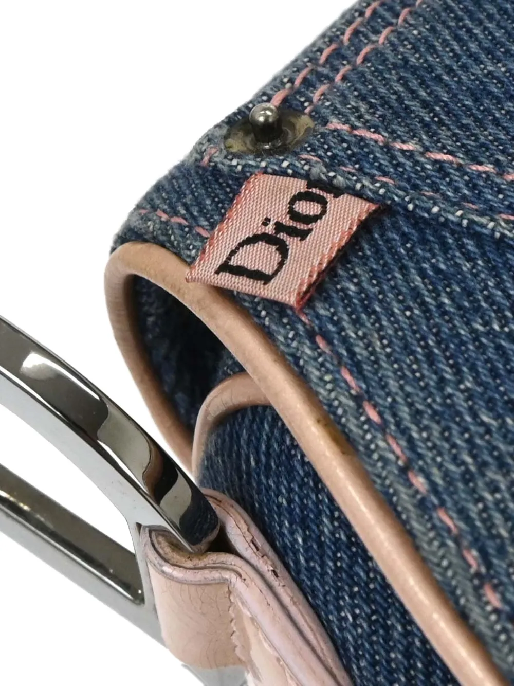 2002 Saddle Denim Handbag