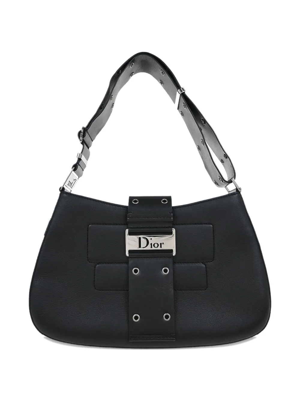 Christian Dior Pre-Owned 2002 Street Chic Columbus silver-hardware shoulder bag - Schwarz
