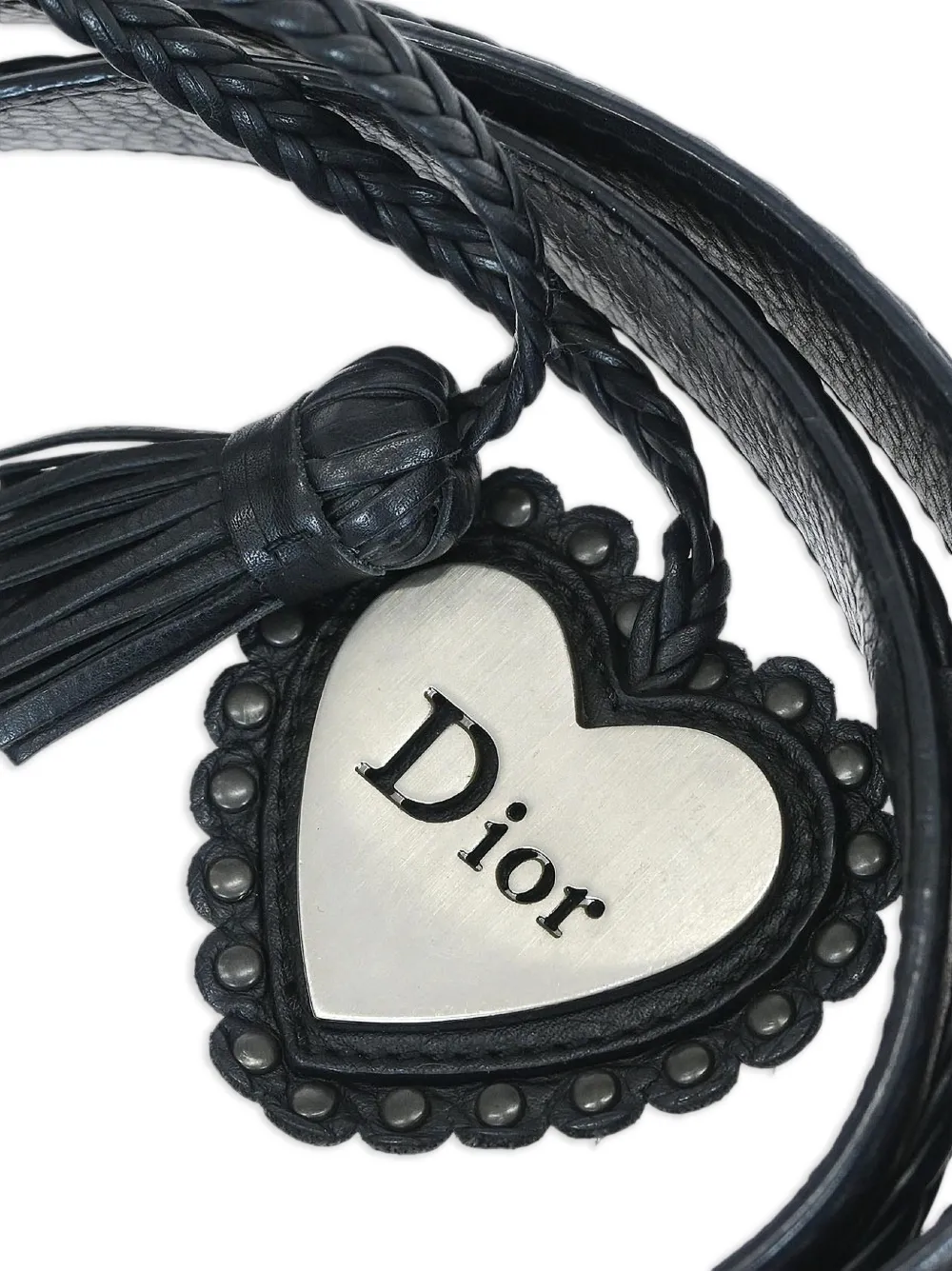 Christian Dior Pre-Owned 2007 レザー ハンドバッグ | ブラック