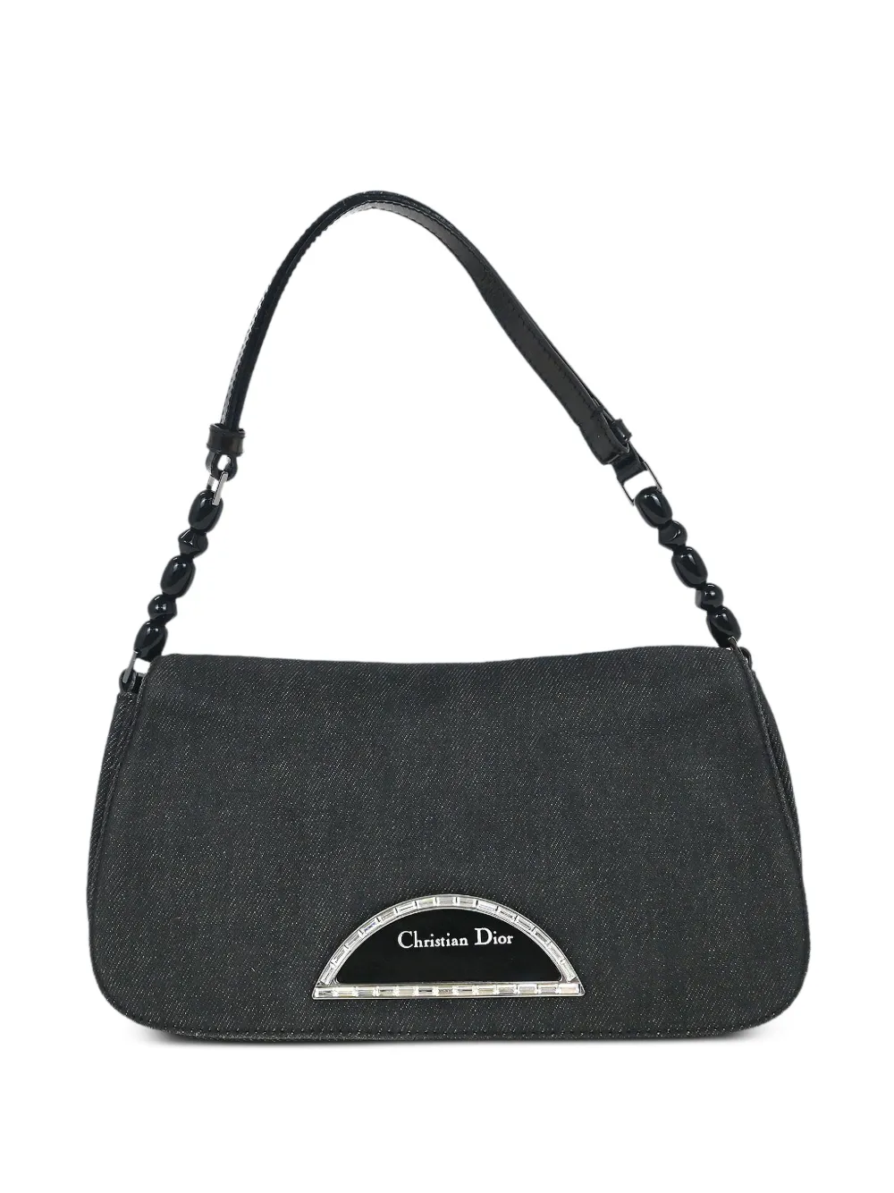 Christian Dior Pre-Owned 2001 Malice beaded tote bag - Nero