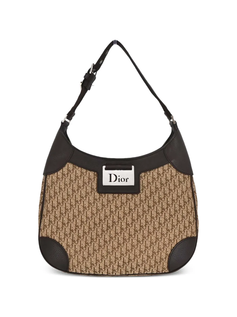 Christian Dior Pre-Owned 2006 trotter logo tote bag - Nude