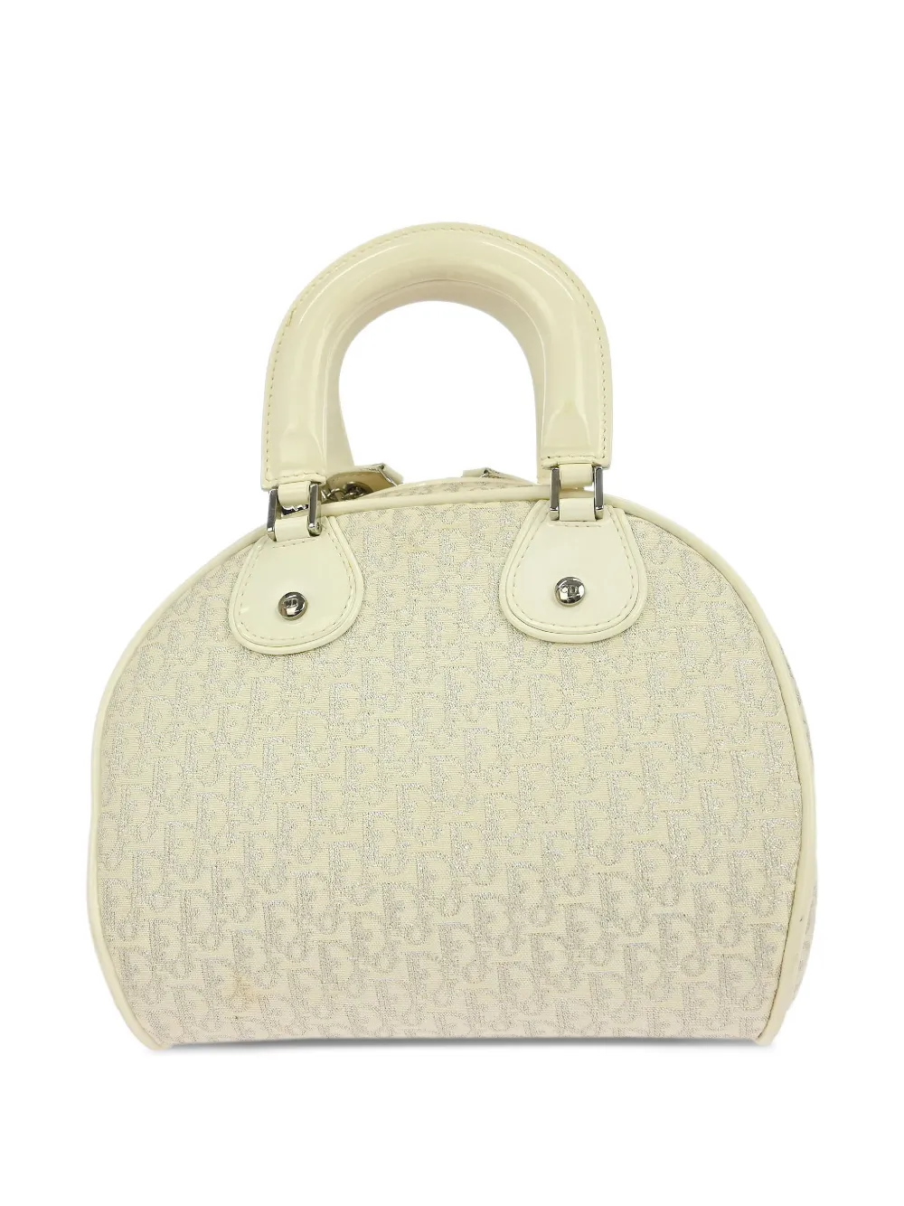 Dior Pre-owned 2004 Gambler Dice Tote Bag in Neutrals, view 2