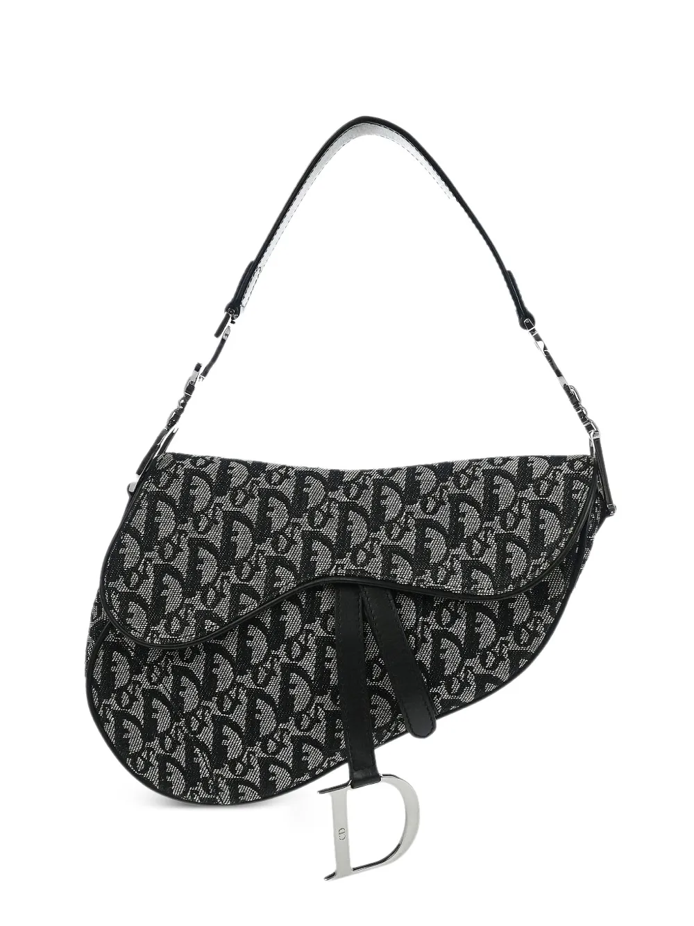 Christian Dior Pre-Owned 2003 Saddle canvas tote bag - Nero