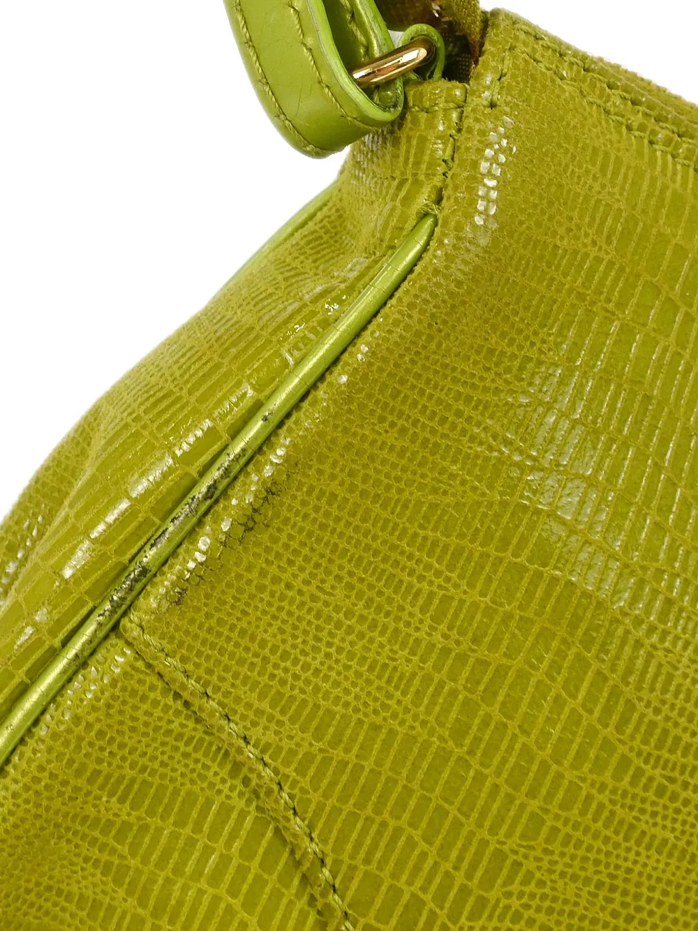 2001 Saddle Leather Tote Bag