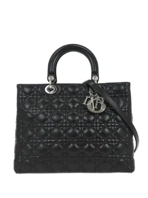 Christian Dior Pre-Owned 2020s レディ ディオール カナージュ Christian Dior Pre-Owned 2020s レディ ディオール カナージュ