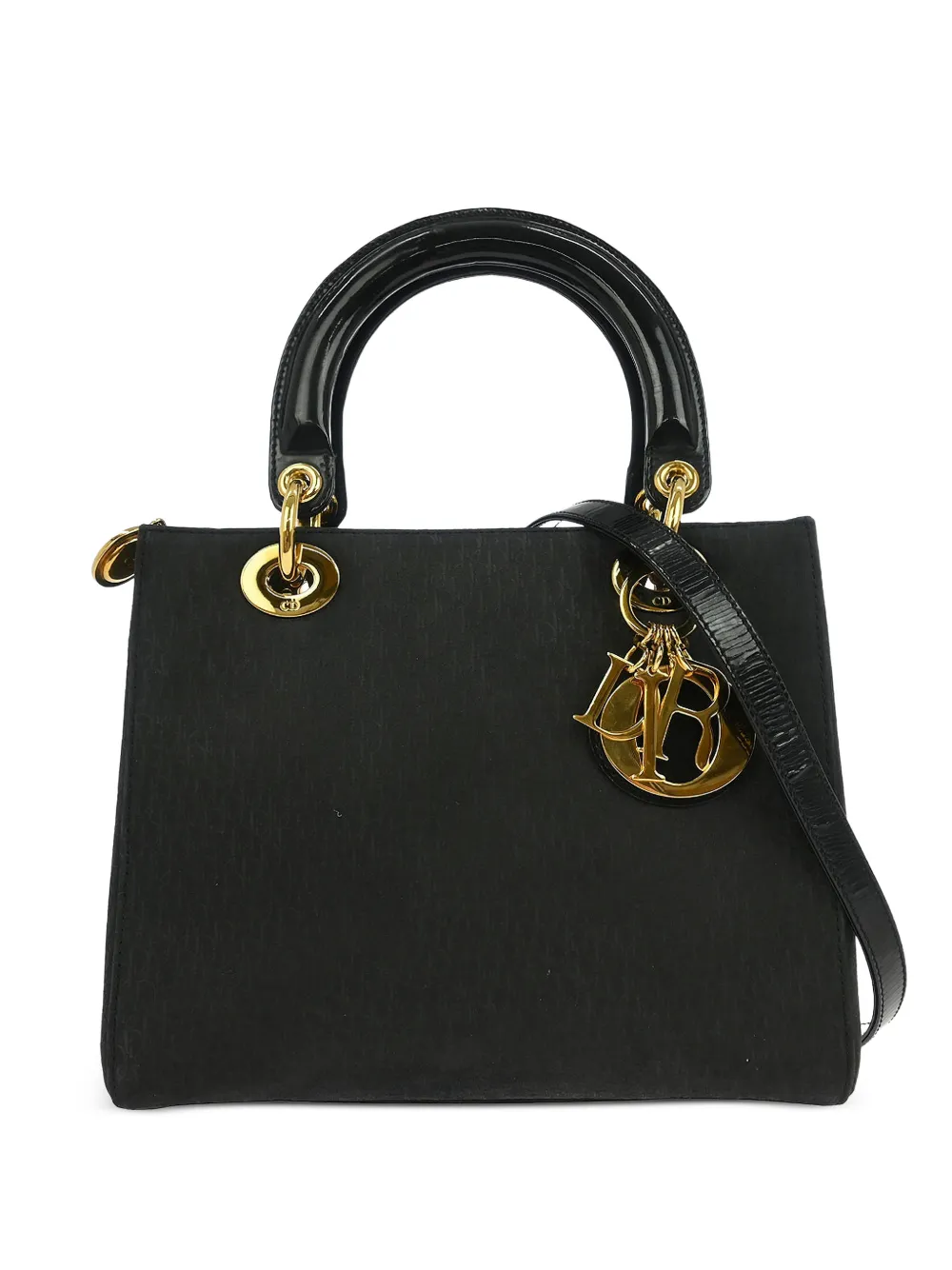 Christian Dior Pre-Owned 2001 Lady Dior two-way tote bag - Nero