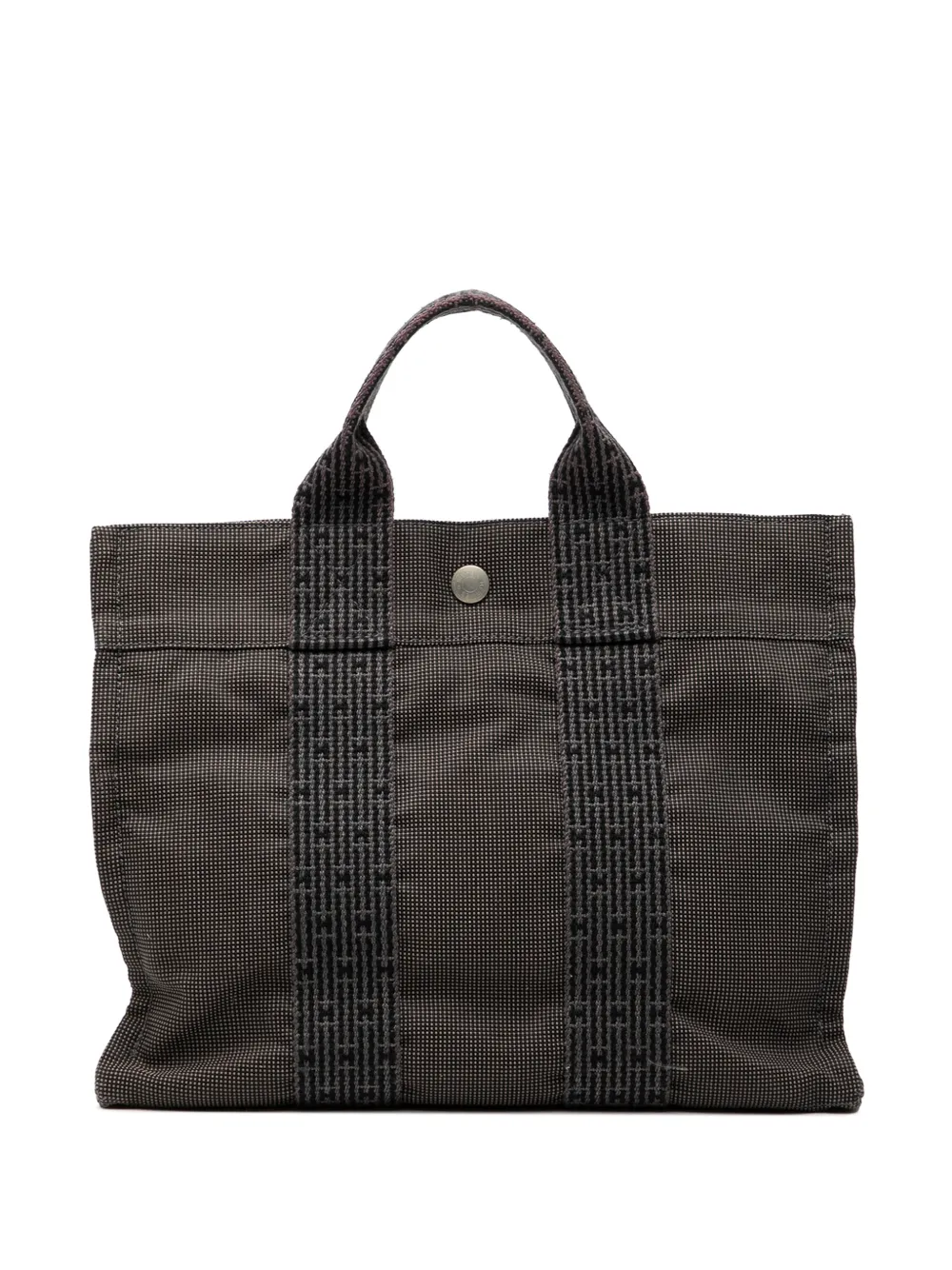 Hermès Pre-Owned 1990-2010 Canvas Herline PM tote bag - Grigio