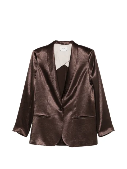 Alysi shiny smoking jacket