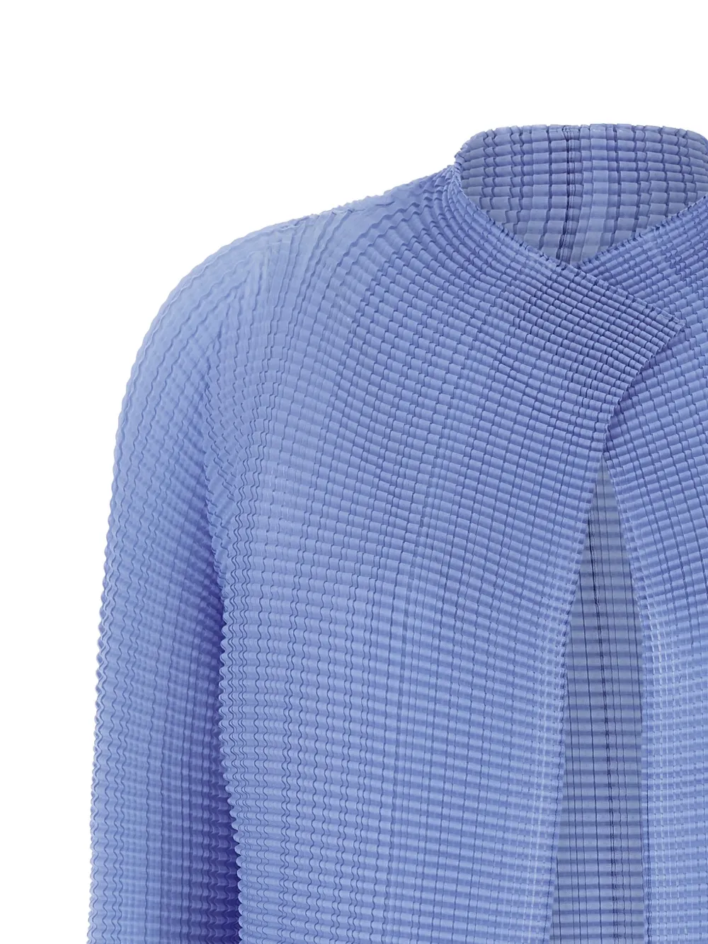  Issey Miyake Long-sleeve Cardigan - Blue 