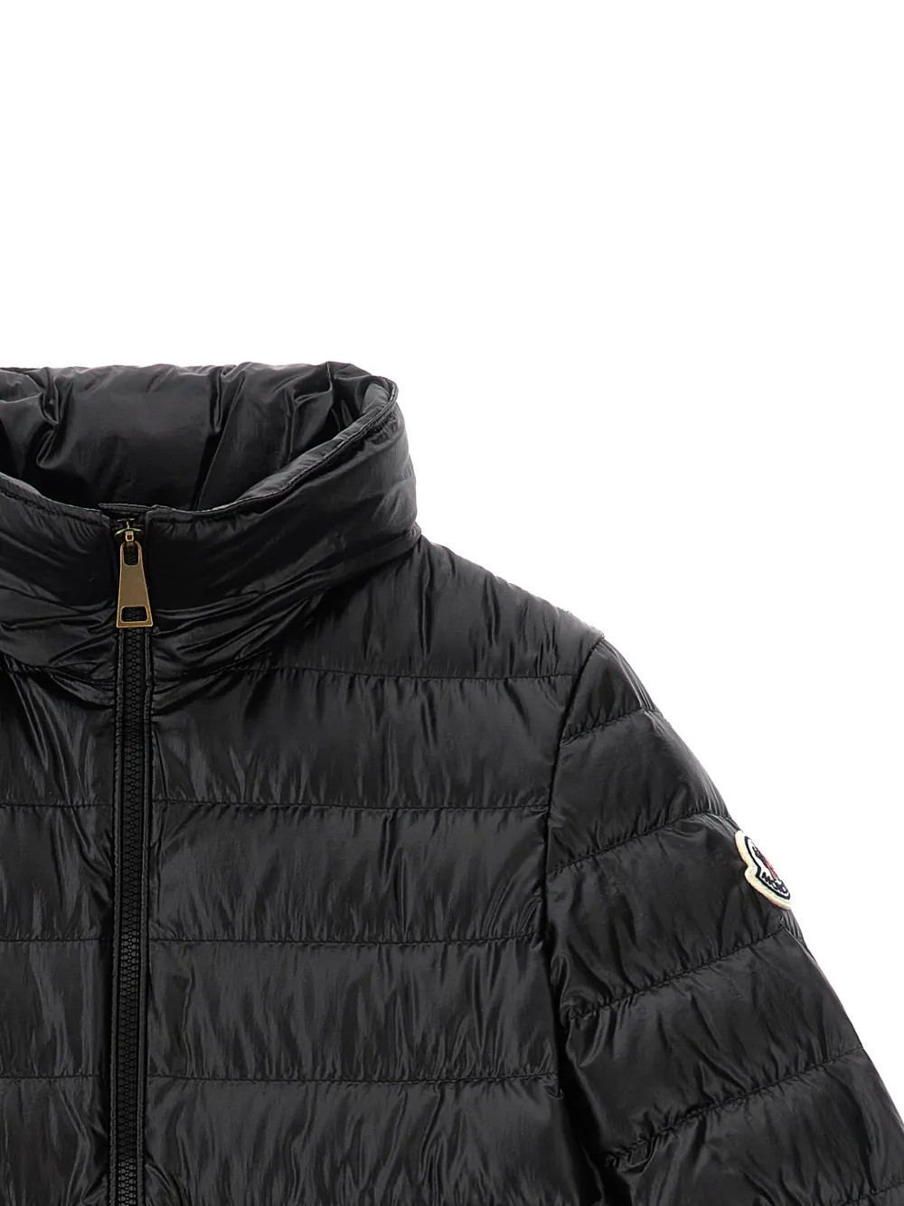  Moncler Enfant Quilted Padded Jacket - Black 