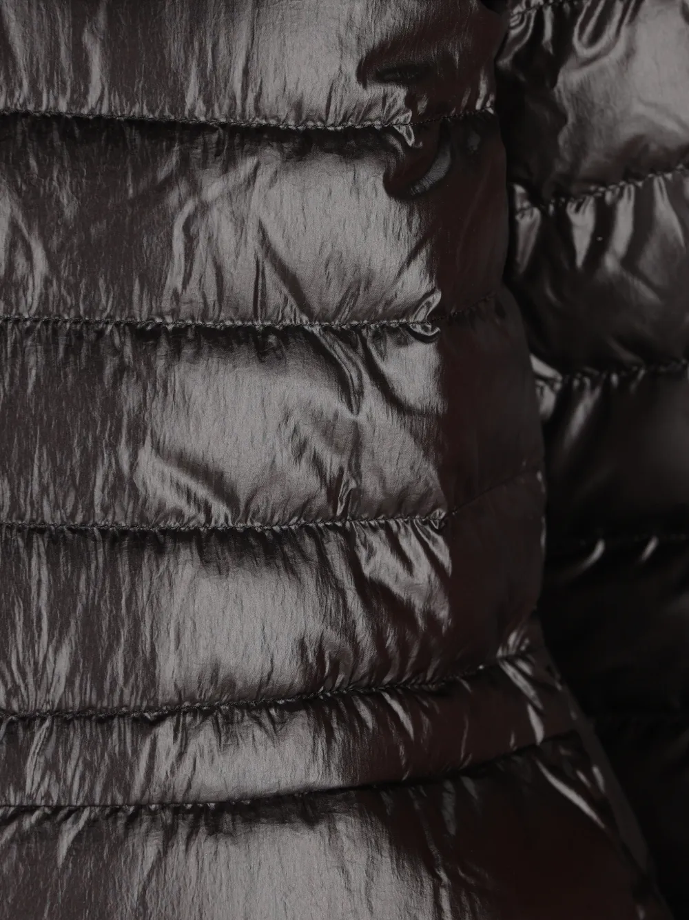 Moncler Enfant Gewatteerd jack Zwart