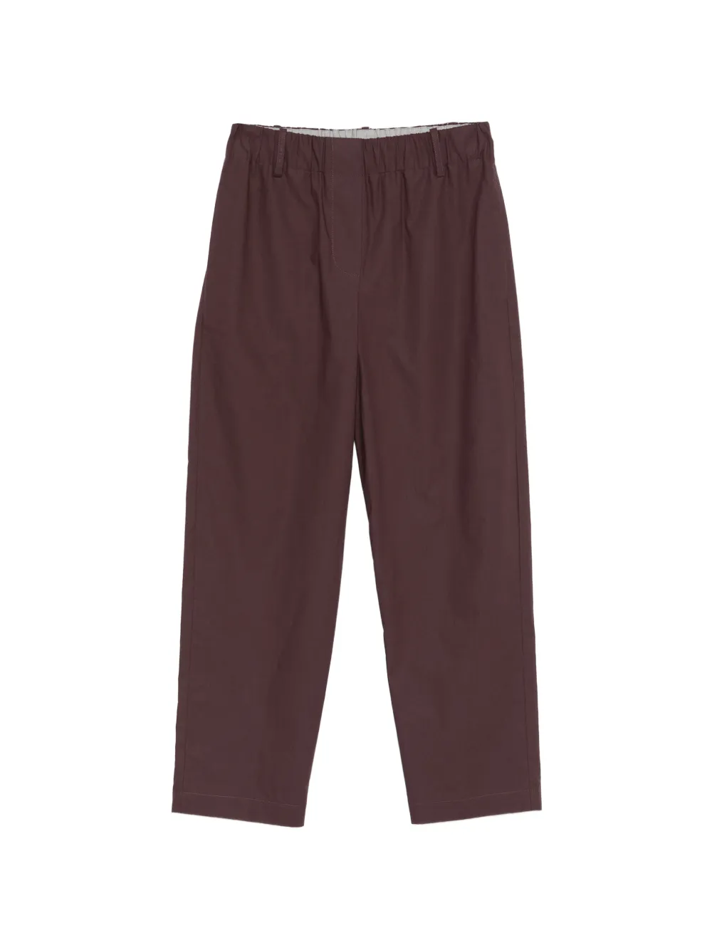 Alysi poplin trousers - Braun