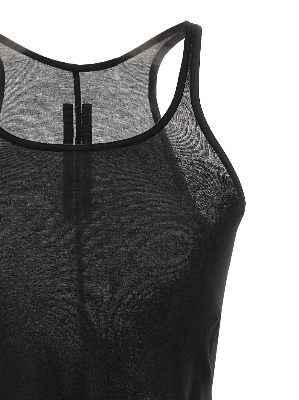 Rick Owens DRKSHDW Cropped top Zwart