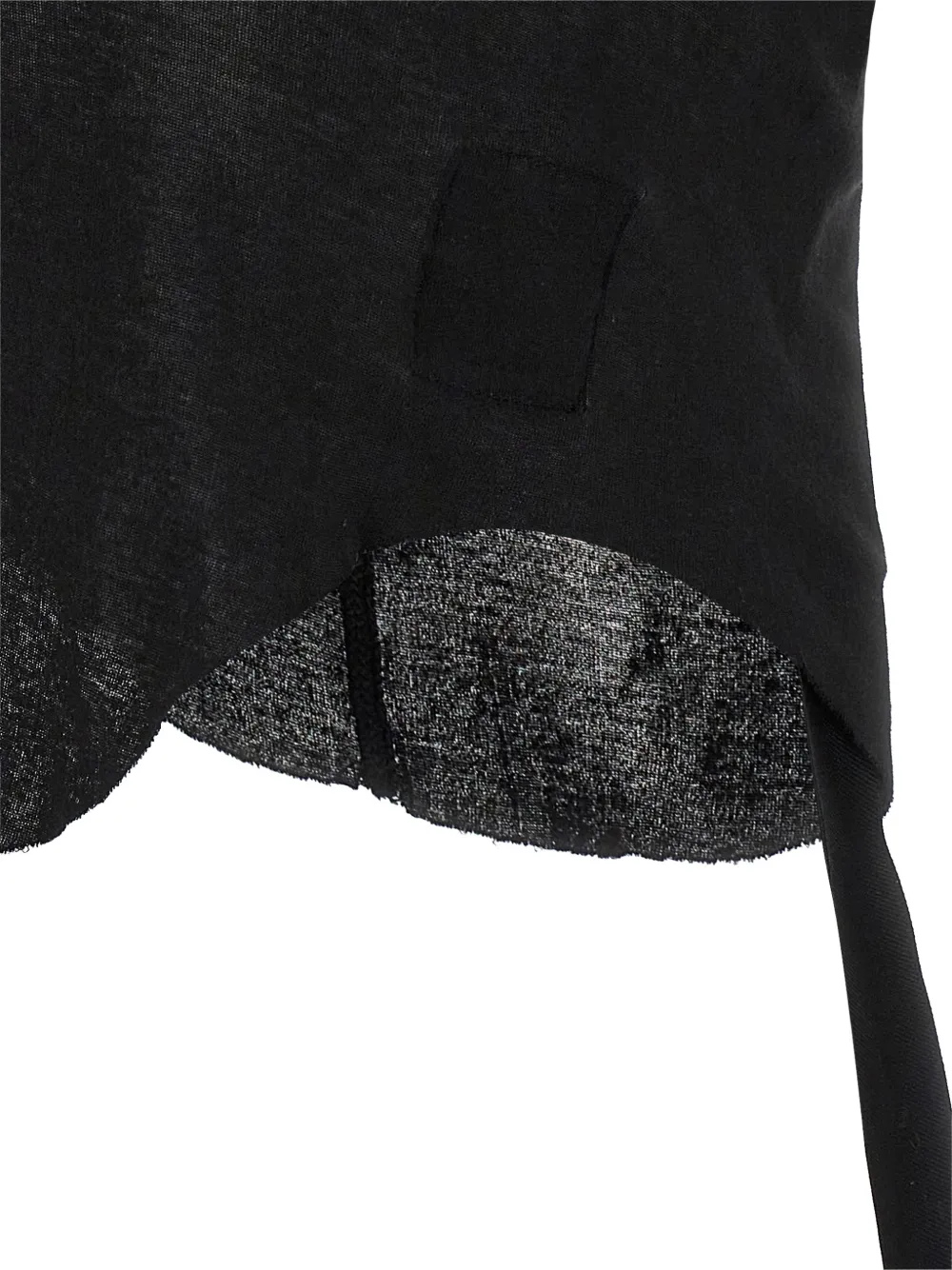 Rick Owens DRKSHDW ノースリーブ クロップドトップ | ブラック