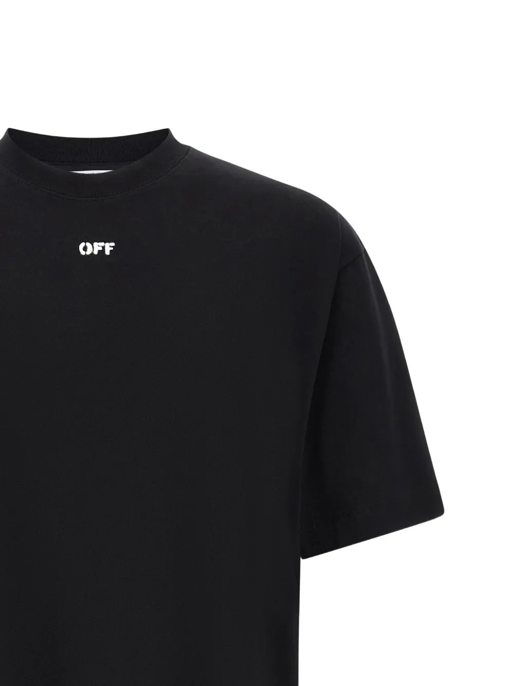 Off-White Logo T-shirt | Black | FARFETCH JO