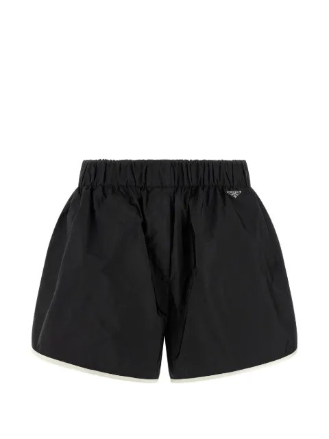 Prada Re-Nylon Piuma elasticated shorts
