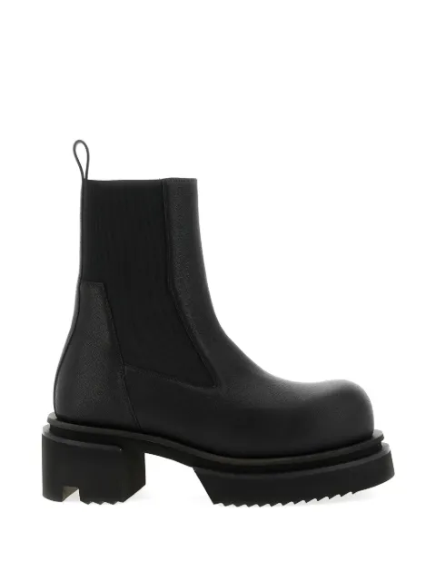 Rick Owens Beetle Bogun leather chelsea boots