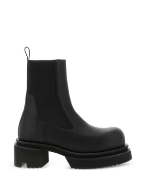 Rick Owens 60mm Beatle Bogun Platform Boots | Black | FARFETCH